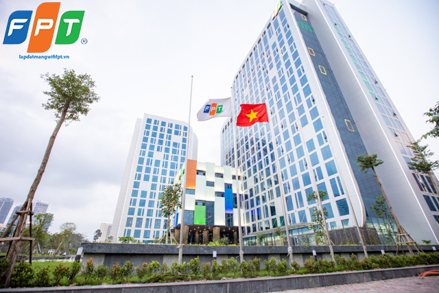 hình ảnh trụ sở tập đoàn fpt và fpt telecom