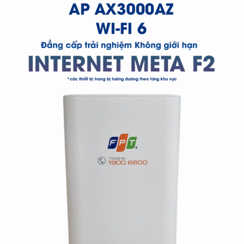 thiết bị wifi 6 ap ax3000az trong gói cước internet meta f2 của fpt