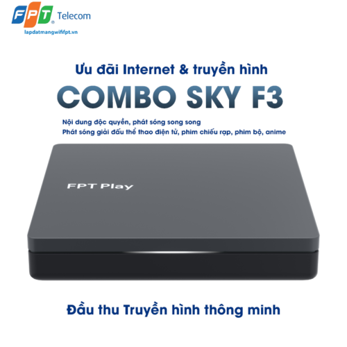 gói combo sky f3 được trang bị đầu thu truyền hình thông minh