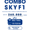gói cước combo sky f1 bao gồm dịch vụ internet và truyền hình của FPT chỉ từ 260.000 / tháng (giá cước có thể thay đổi từng khu vực)