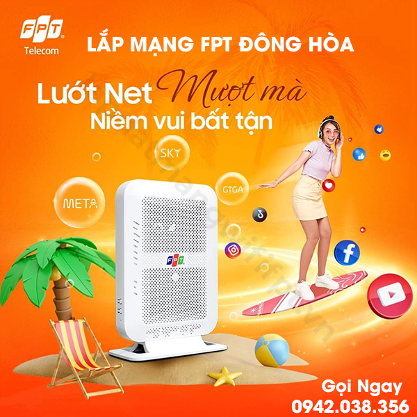 lướt internet cùng với fpt tại thị xã Đông Hòa